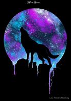 Image result for Pastel Galaxy Wolf