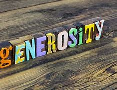Image result for Generous Sign