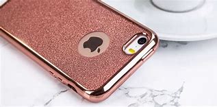 Image result for iPhone 5 Rose Gold Sparkle Case