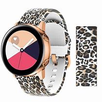 Image result for Samsung Active 2 Black Watch Leopard Band