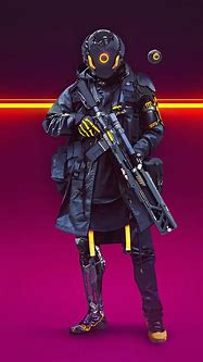 Image result for Cyberpunk Soldier Concept Art
