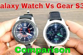 Image result for Gear S3 vs Galaxy Watch 4
