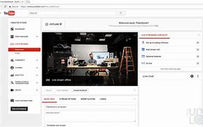 Image result for YouTube Live Dashboard