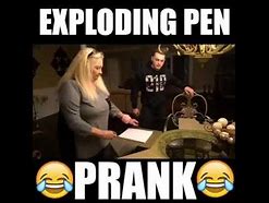 Image result for Exploding Pen Prank