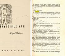 Image result for Invisible Man Book by Ralph Ellison