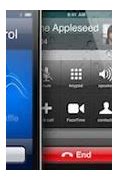 Image result for iPhone 5C Call Screen