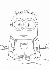 Image result for Minion Coloring Dave