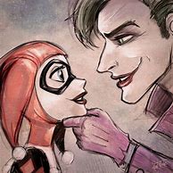 Image result for Joker and Harley Quinn Love Drawing