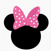 Image result for Minnie Mouse Pink Bow Cartoon