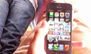 Image result for iPhone 5 in a Girl Hands