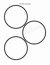 Image result for 4 Inch Circle Pattern