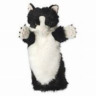 Image result for Sesame Street Black and White Cat Puppet