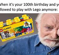 Image result for 100 Year Old LEGO Meme