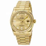 Image result for Gold Rolex Men's