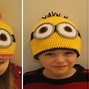 Image result for Crochet Minion Hat Pattern Free