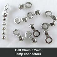 Image result for Ball Chain Connector Sizes