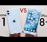 Image result for iPhone 11 Black vs iPhone 8