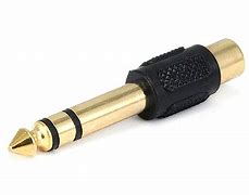 Image result for 1 4 to RCA Adapter
