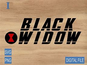 Image result for Black Widow SVG