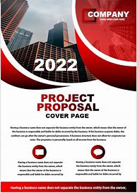 Image result for Project Proposal Cover Page Template