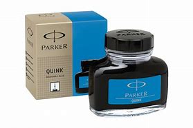 Image result for Parker Fountain Pen Ink Dark Blue