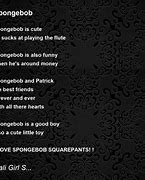 Image result for Poem About Spongebob