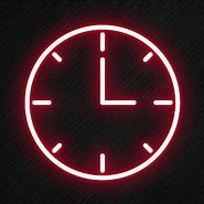 Image result for Neon Clock App Icon
