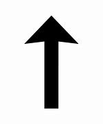 Image result for Icon of an Arrow Going Up