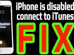 Image result for iPhone 4 Disabled Connect to iTunes