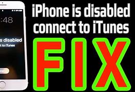 Image result for iPhone Disabled Camera Connect to iTunes