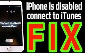 Image result for Disabled iPhone 6 Connect to iTunes