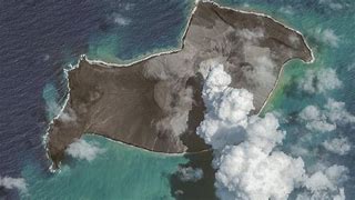 Image result for Hunga Tonga Eruption From Space
