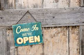 Image result for We Are Open Sign