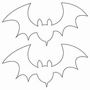 Image result for Bat Template Printable 3D Black