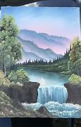 Image result for Example of Acrylic Painting Bob Ross