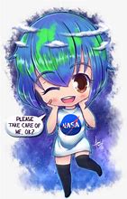 Image result for Earth Chan Anime No Background