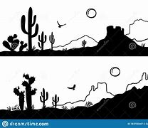 Image result for Arizona Desert Scene Silhouette Clip Art