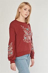 Image result for Embroidered Hooded Sweatshirt