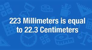 Image result for How Many Millimeters Are in 21 Centimeters