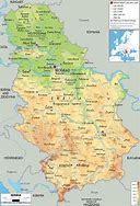 Image result for Serbia Mapa