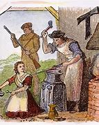 Image result for Blacksmiths in Colonial America Time Period