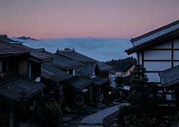 Image result for Night Japan Village Wallpaper