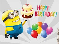 Image result for Happy Birthday Minions