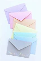 Image result for Pastel Colored Envelopes