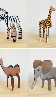Image result for Cardboard Crafts