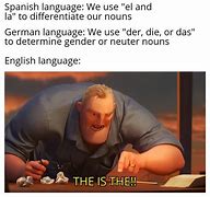 Image result for English Language Meme