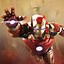 Image result for 6 Screen Iron Man Background