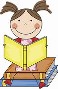 Image result for Reading Books Cartoon PNG
