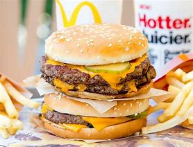 Image result for Quarter Pounder Big Mac