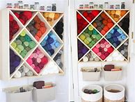 Image result for Craft Room Yarn Storage